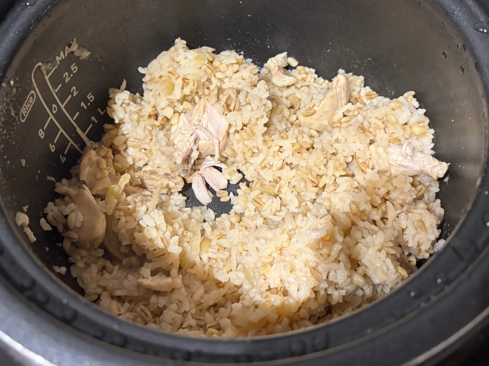 Ryż z kurczakiem i kimchi - step 6